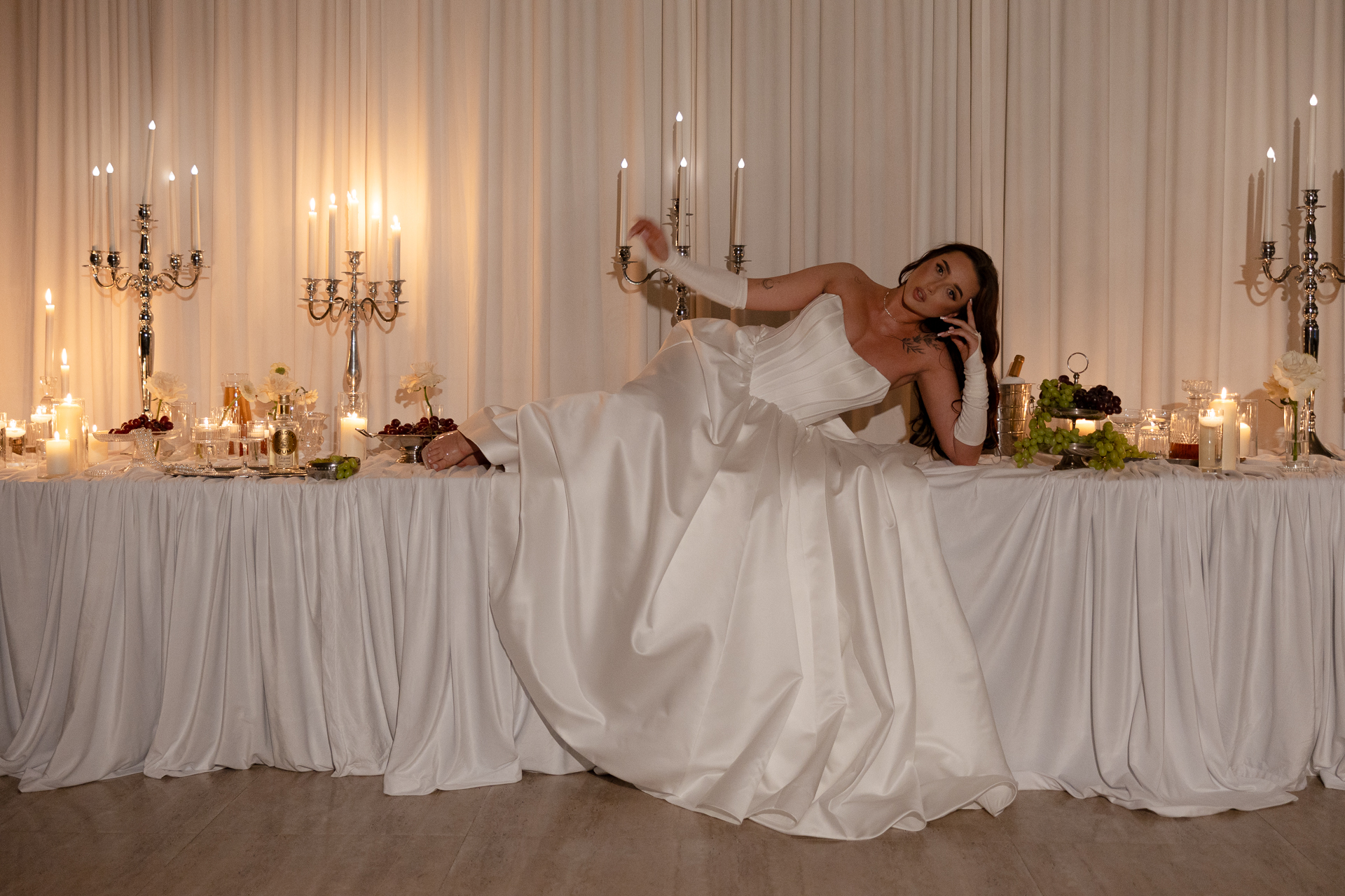 vintae romance ślub